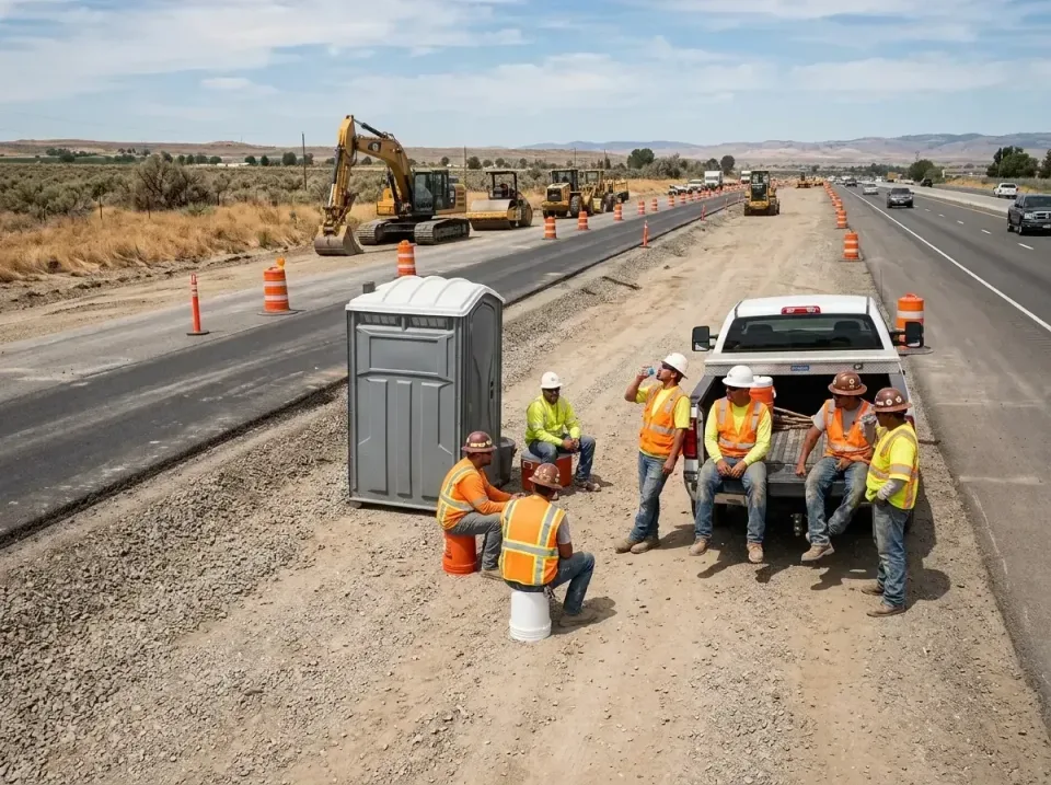 highway-road-construction-crew-007 — frequently asked questions, Porta Potty and Restroom Rentals in Lakeview, CA